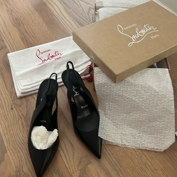 Christian Louboutin Hot Chick Sling Backs - Picture 1 of 3